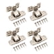thumbnail image 5 of Bisagra de gabinete de cierre suave bisagra de brazo corto 4 piezas con 24 tornillos para cocina ANGGREK Otros, 5 of 8