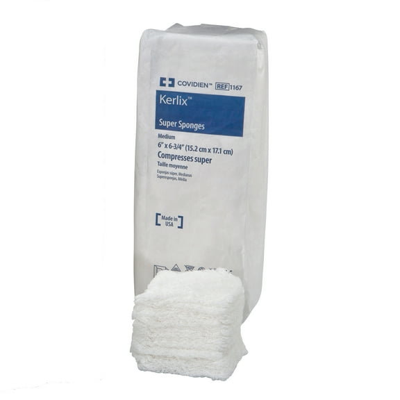 Kerlix 12-Ply Fluff Dressing NonSterile 6 x 6.75" 100 Bag(s), 100 per Bag