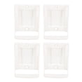 thumbnail image 2 of Soporte De Montaje En Pared Para Control Remoto, Soporte De Pared Para Control Remoto De Aire Acondicionado, Resistente, Ahorro De Espacio, 90x65 Mm Para Hotel En Casa, 2 of 7