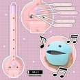 thumbnail image 6 of Otamatone Deluxe Musical Instrument Synthesizer for Adults - Unicorn, 6 of 9