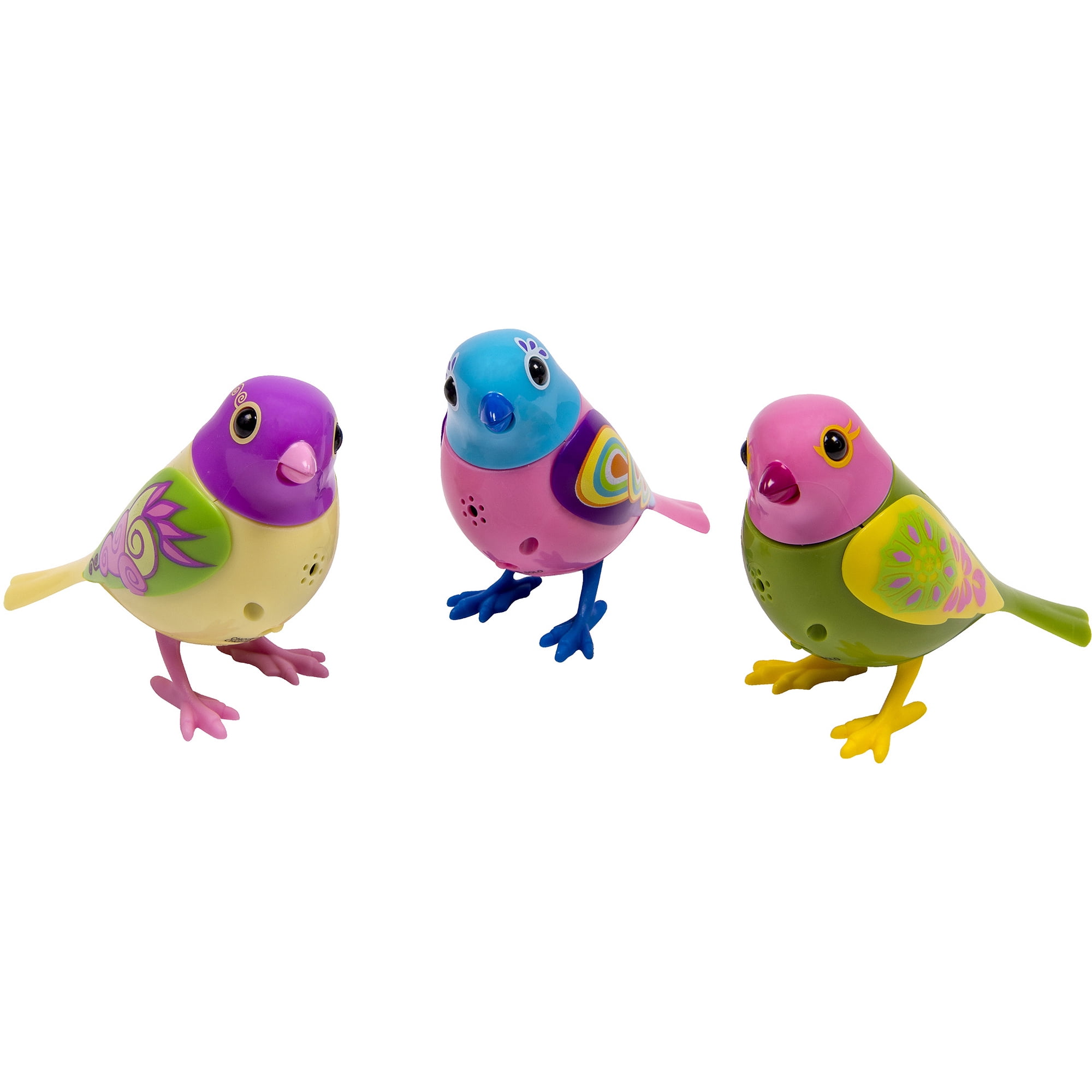 Digibirds Whistling Sing 20 Song & Tweets Interactive Bird Boys & Girls Toys 