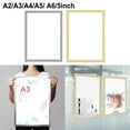 thumbnail image 3 of Magnetic Sign Holder Double Sided Display Frame Office Restaurant, 3 of 6