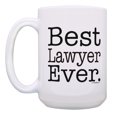 thumbnail image 2 of ThisWear Best Lawyers Gifts Best Lawyer Ever Lawyer Mug Set 2 Pack Gift 15oz Coffee Mugs, 2 of 4
