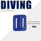 thumbnail image 4 of Peso de buceo antideslizante Naiovety 500 g azul, 4 of 6