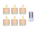 thumbnail image 1 of 6pcs Simulation Electric Candle Lamps Realistic Flameless LED Candle Lights, 1 of 7