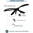 thumbnail image 4 of Gafas de lectura de seguridad Phillips Safety Full Lupa +2.00, 4 of 7