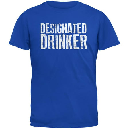 Designated Drinker Royal Adult T-Shirt