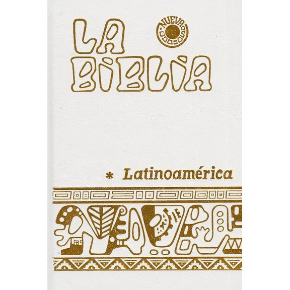 LA BIBLIA LATINOAMERICANA (BOLSILLO BLANCA) VERBO DIVINO ANONIMO