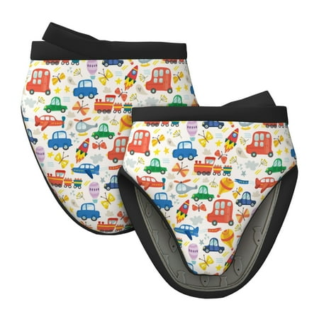 

Matuu Cartoon Transportation for Non-Slip Mini Oven Soft Silicone Mitt 5.9 x5.9