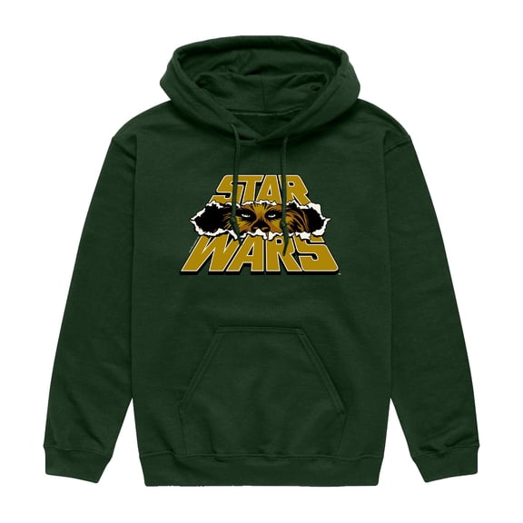 Star Wars - Chewbacca Logo Rip - Men's Fleece Hoodie Sweatshirt
