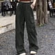 thumbnail image 4 of Pantalones de pana Gibobby holgados para mujer gris S, 4 of 5