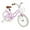 Purple, variant on Gymax 16'' Kids Bicycle Children's Training Bicycle w/ Removable Training Wheels & Basket Pink