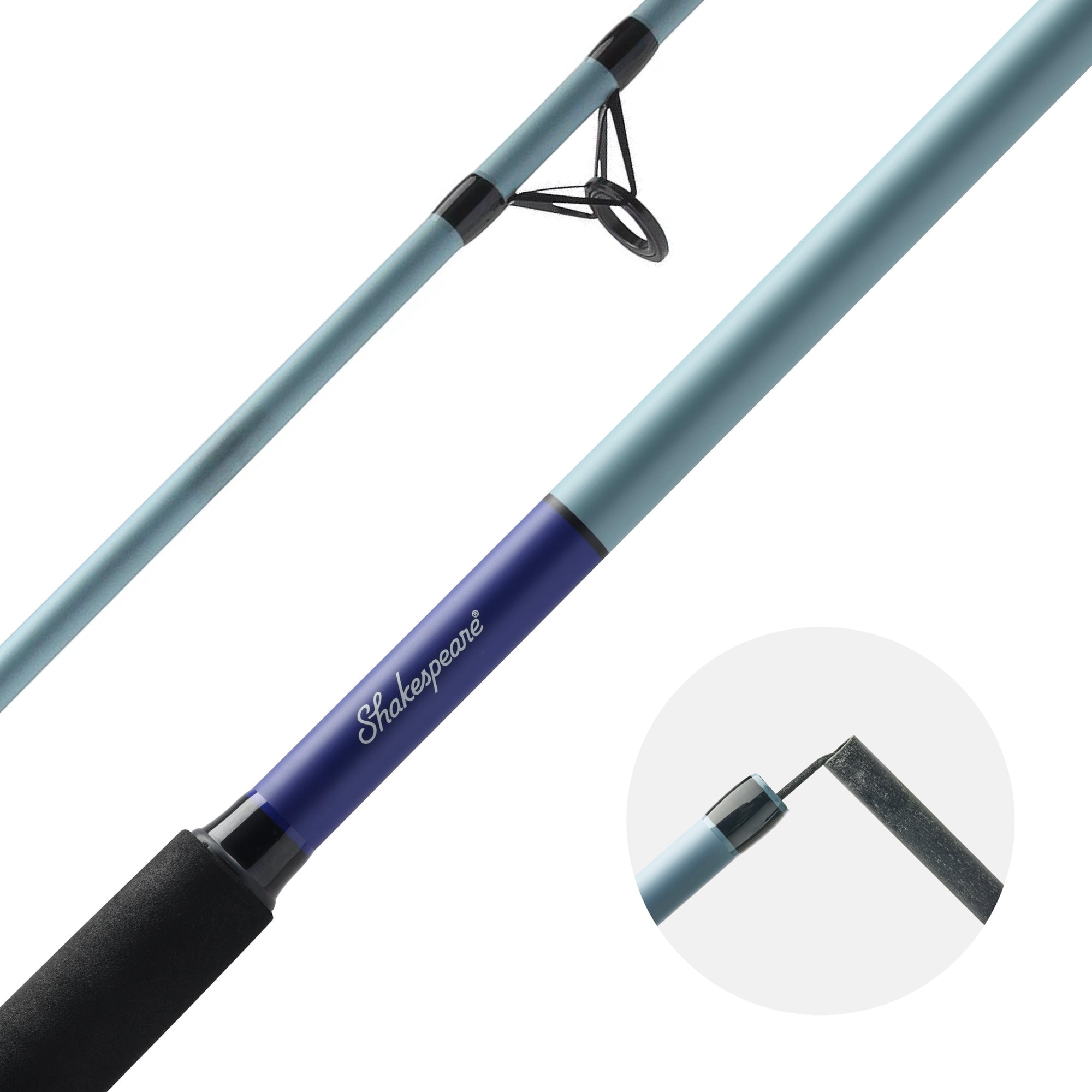 Shakespeare Catch More Fish 3 Spinning Fishing Combo Kit, Salmon