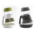 thumbnail image 2 of Soap Dispensing Palm Brush Storage Set Washing Up Brushes With Stand Hand Kitchen Tools, 2 of 4