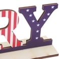 thumbnail image 3 of CIMAXIC Independence Day National Day Decorations Independence Day Table Sign Home Decor,11.61"X3.15"X1.97", 3 of 5