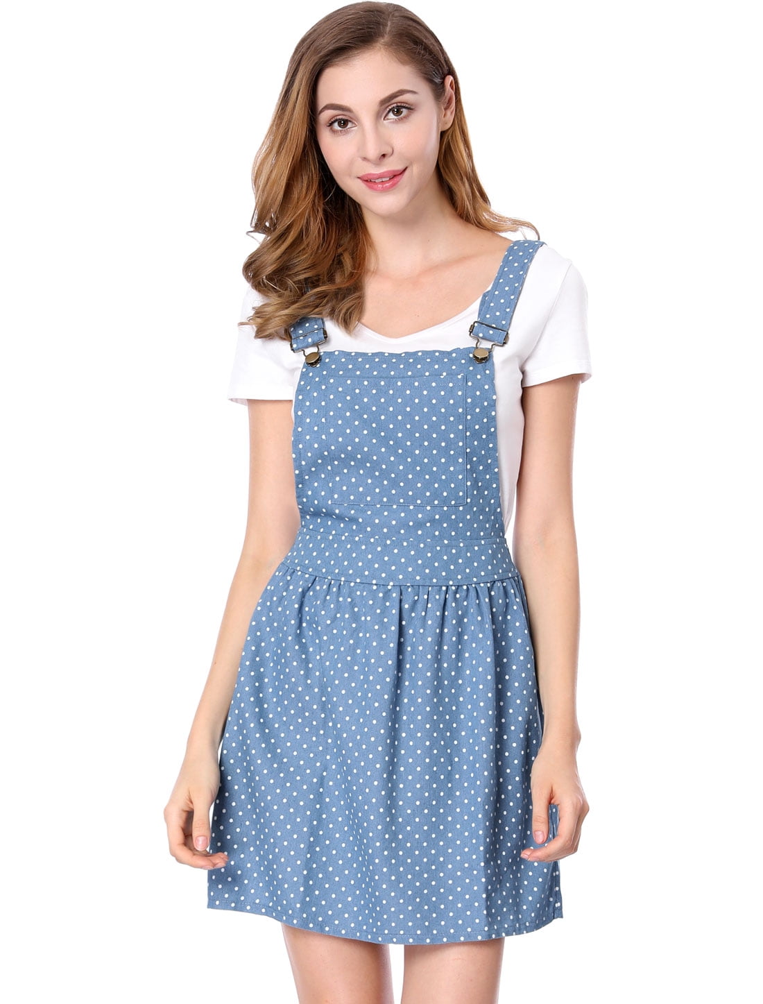 women's jean overall dress