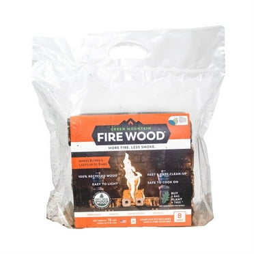 FIRE LOGS WOOD 8PK (Pack of 1)