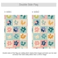 thumbnail image 4 of Yayeee Garden Flag 12" x 18" Double Sided Outdoor Yard Lawn Holiday Decorations, Green Floral, 4 of 6