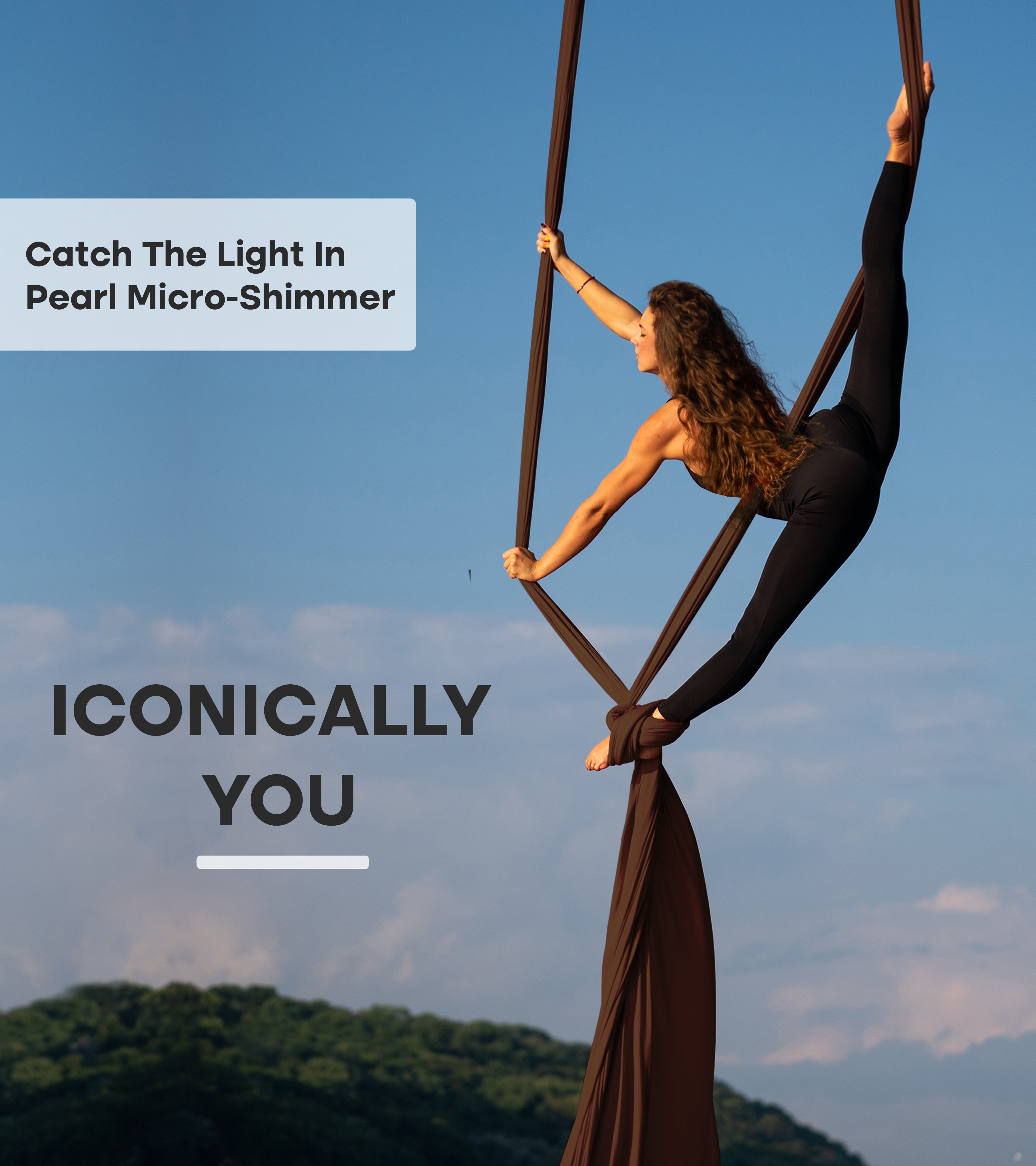 Orbsoul Aerial Silks + Yoga Hammock (Professional Grade) Includes Premium 100% Aerial Nylon Tricot Fabric Silks, Full Rigging Hardware and Easy Set-up Guide