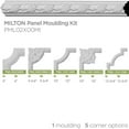 thumbnail image 6 of 1 1/4"H x  1/2"P x 94 1/2"L Nexus Acanthus Leaf Panel Moulding, 6 of 10