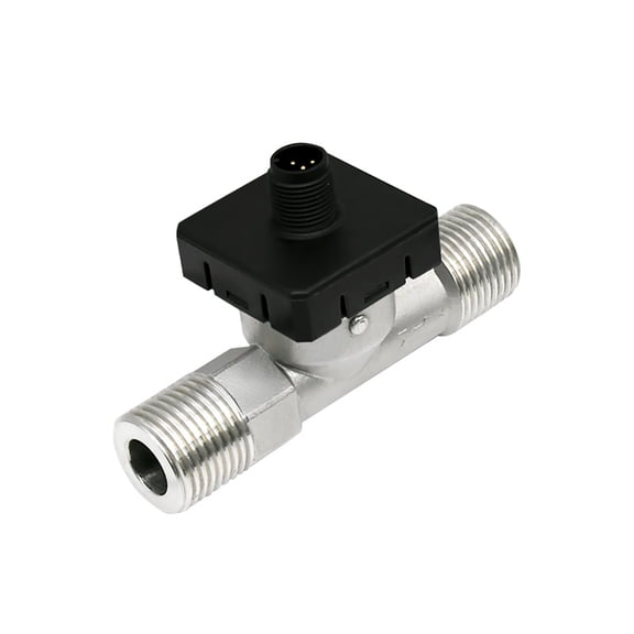 ASAIR High-Precision DN10-DN32 240L/min Vortex Liquid Flow Sensor Stainless Steel Thread Type Water Flow Sensor Digital Flow Switch AFD31 Series