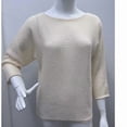thumbnail image 5 of Maqroz Womens Crochet Cover Up Top 4/3 Sleeve Beach Swimsuit Coverups Round Neck Sheer Knit Tunic Loose Spring Summer Casual Outfits, 5 of 9