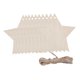 thumbnail image 5 of 10 x Adornos para árbol de Navidad Colgantes Decoración para árbol de Navidad En blanco Durable Estrella de cinco puntas, 5 of 9