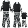 thumbnail image 1 of INSPIRAR CHIC Conjunto de Pijama de Halloween con Estampado de Fiesta Cosplay de Manga Larga y Pantalones a Juego para la Familia ["Niños y Niñas"] XS Negro, 1 of 5