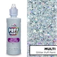 thumbnail image 2 of Tulip Dimensional Fabric Paint – Glitter Multi, 4 fl oz, Permanent Craft Paint for Clothes & DIY Projects, 2 of 4