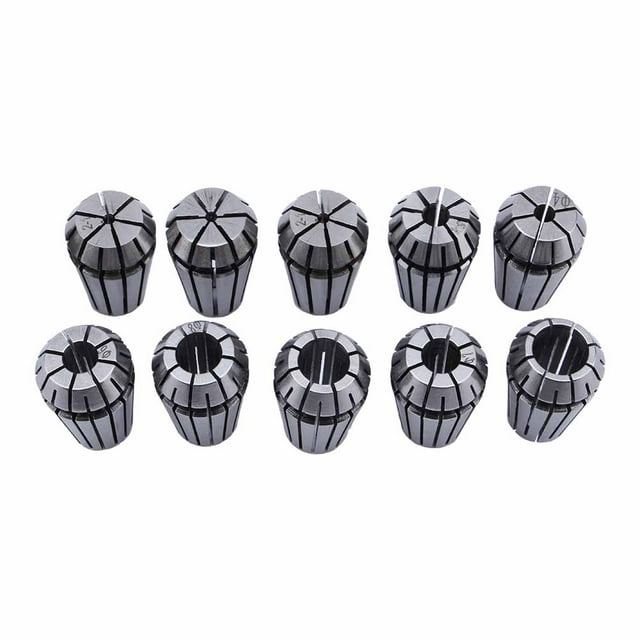Collet Chuck,10PCS/Set 1-10mm ER16 Spring Professional Chuck Collets Accurate Spring Collet Set Unmatched Quality