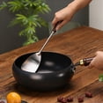thumbnail image 3 of Klonfd Cookware Combination 9.5/10.2/11in Uncoated Pure Skillet With Lid Multifunctional Non Stick Wok With Lid High Frying Pan For Cooking, 3 of 3