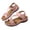 Pink, variant on Orthopedic Wedge Sandals for Women Comfortable Wide Width Adjustable Strap Casual Open Toe Platform Sandal Pink Size 7