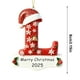 thumbnail image 3 of Eoozwa 26 Letters Christmas Tree Pendant Acrylic Alphabet Ornaments for DIY Decor Personalized Design Festive Hanging Display, 3 of 5