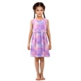 thumbnail image 6 of Girls Dress White Star Sleeveless Dress for Girls Hem A-Line Casual Sundress, 6 of 7