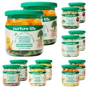 Nurture Life Baby Stage 3 Finger Food Favorites 12-Meal Variety Pack, Organic Focus