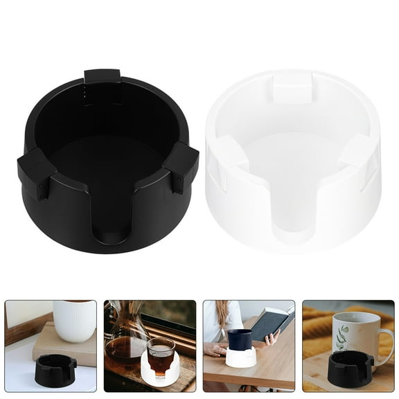 FRCOLOR 2pcs Cup Holder Inserts Anti-spill Cup Holder Couch Cup Holder Table Beverage Holder