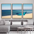thumbnail image 3 of IDEA4WALL Framed Canvas Wall Art for Living Room, Bedroom Ocean Sea Beach Canvas Prints for Modern Home Decoration Ready to Hang, 3 of 4