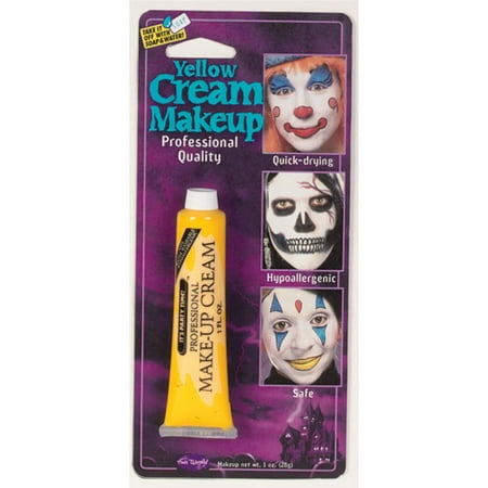 Pro Yellow Makeup Tube Adult Halloween Accessory