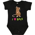 thumbnail image 3 of Inktastic I Love Rats Boys or Girls Baby Bodysuit, 3 of 5
