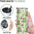 thumbnail image 3 of Frog Gifts for Women,Cute Green Kawaii Frog Mushroom 20 Oz Tumbler with Lid and Straw,Kawaii Frog Stuff/Decor/Accessories/Things, 3 of 6