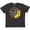 Retro Heather Black, variant on Inktastic My Nana Loves Me with Sunflower Wreath Youth T-Shirt