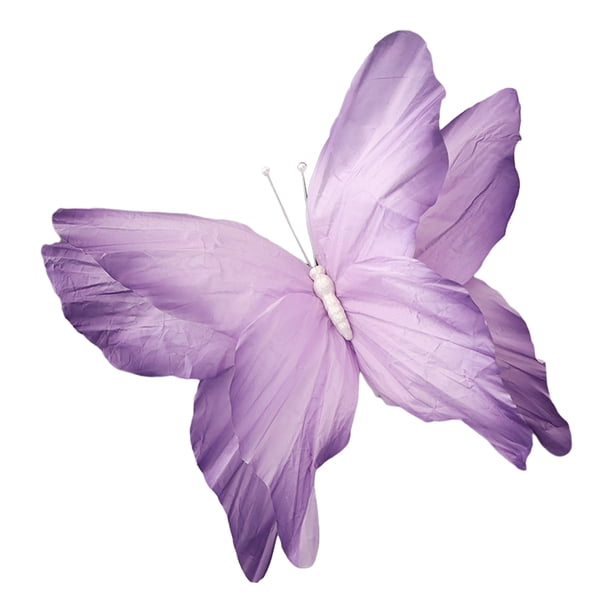 Decoración de fiesta de mariposa gigante, mariposa de papel artificial grande para bodas, fiestas, banquetes, decoración de fondo de jardín del hogar