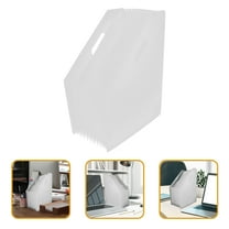 STRANDCHIC Retractable Vertical File Organizer Desktop Stand Up Document Folder Organizer