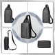 thumbnail image 5 of FSD.WG Mochila de Hombre Tipo Bolso Cruzado Multi-función Bolsa de Viaje para Senderismo Impermeable para Uso Diario, 5 of 6