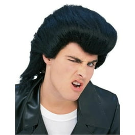 Elvis Presley Adult Black Wig Iconic Costume Accessory Elvis Presley Adult Black Wig Iconic Costume Accessory