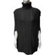 thumbnail image 3 of Suéter de punto grueso de manga larga con cuello alto para mujer, blusas cálidas de invierno, ponchos y capas de punto para mujer, blusas de punto con cuello alto, suéter de crochet, 3 of 5