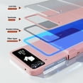 thumbnail image 2 of for Samsung Galaxy Z Flip 4 Case with Hinge Protection, Carbon Fiber Texture Slim Shockproof Durable Anti-Scratch Hard PC Protective Phone Cover Case for Samsung Galaxy Z Flip 4, Pink, 2 of 6