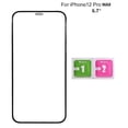 thumbnail image 1 of Mobile Phone Screen Cover Guard Tempered Glass Shockproof Film, Replacement for iPhone 12 Pro Max, 1 of 9