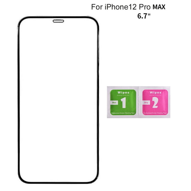 Protecteur d'Écran de Téléphone Mobile en Verre Trempé Antichoc, Remplacement pour iPhone 12 Pro Max