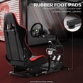 thumbnail image 5 of Supllueer Racing Simulator Cockpit With Gaming Adjustable Red Seat Fits Logitech G920 G923 Thrustmaster T248 Fanatec.Excluding electronic devices, 5 of 17